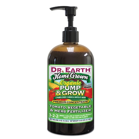 Dr. Earth Dr. Earth Home Grown Vegetable and Herb 3-2-2 Plant Fertilizer 8 oz 1066